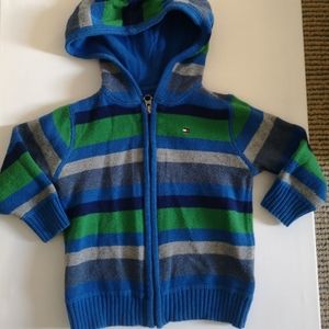 Tommy Hilfiger baby zip up hoodie